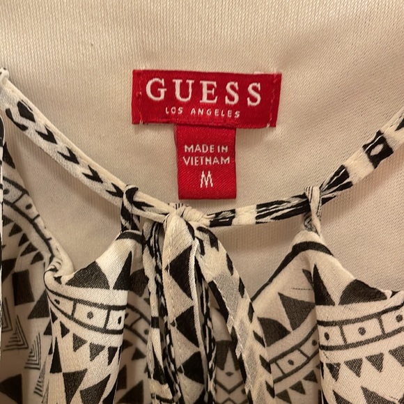 Black & white patterned summer dress by Guess - Picture 3 of 5